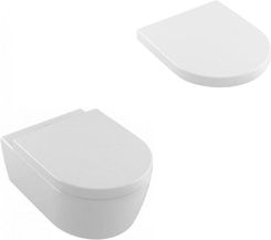 Zdjęcie Villeroy&Boch Avento Combi-Pack DirectFlush Weiss Alpin CeramicPlus 5656HRR1 - Łochów