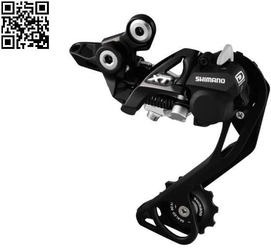 Deragliatore Posteriore Shimano Deore XT RD-M781 – 10 Velocità, Gabbia Lunga (Nuovo)