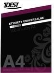 Idest Etykieta samoprzylepne A4 105x57mm 100szt. - Ceny i opinie - Ceneo.pl