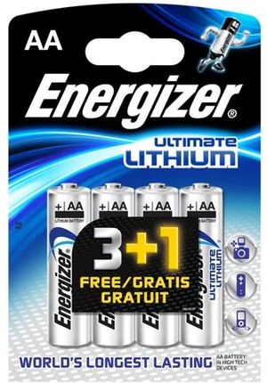Energizer Ultimate Lithium AA L91 1.5V 4 szt. (EN-262643)