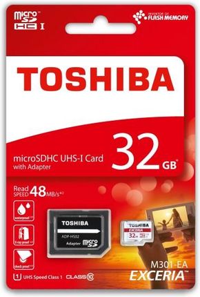 Toshiba Exceria microSDHC 32GB Class 10 UHS-I (THN-M301R0320EA)