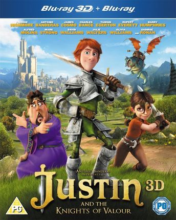 Justin and the Knights of Valour 3D (Rysiek Lwie Serce3D ) (EN) (Blu-ray)