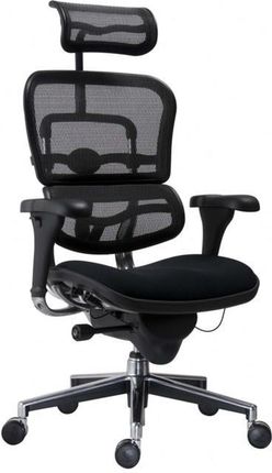 Antares Krzesło biurowe ERGOHUMAN z tapicerowanym siedziskiem