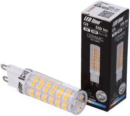 LED line LED G9 SMD 6W (60W) 550lm 230V barwa dzienna 245954