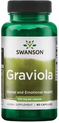 Swanson Graviola 530mg 60 kaps.