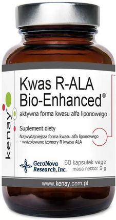Kenay Kwas R-Ala Bio-Enhanced 60 kaps. 