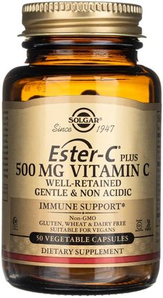 Solgar Ester-C Plus 500 Mg Witaminy C 50 Kaps