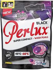 Perlux 14Szt Black Super Compact Perełki Piorące do Tkanin Czarnych (14 Prań) - Perełki zapachowe