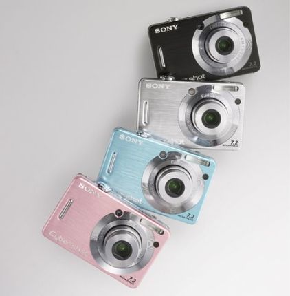 Aparat cyfrowy Sony Cyber-shot DSC-W55 - Ceny i opinie na