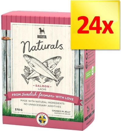 Bozita Naturals Chicken & Rice 24X370G
