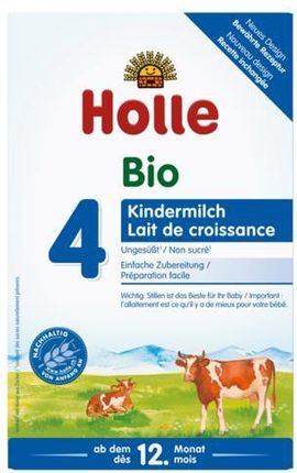 Holle Bio 4 mleko modyfikowane dla niemowląt 4x600g