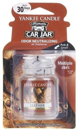 Leather Smart Scent Yankee Candle Leather Yankee Candle Car Scents