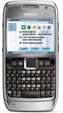 Nokia E71 biało-srebrny - zdjęcie 1