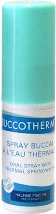 Buccotherm Bio Spray Do Ust Dla Świeżego Oddechu Z Wodą Termalną 15ml