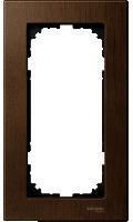 Schneider M-elegance orzech drewno ramka 2m MTN4058-3473