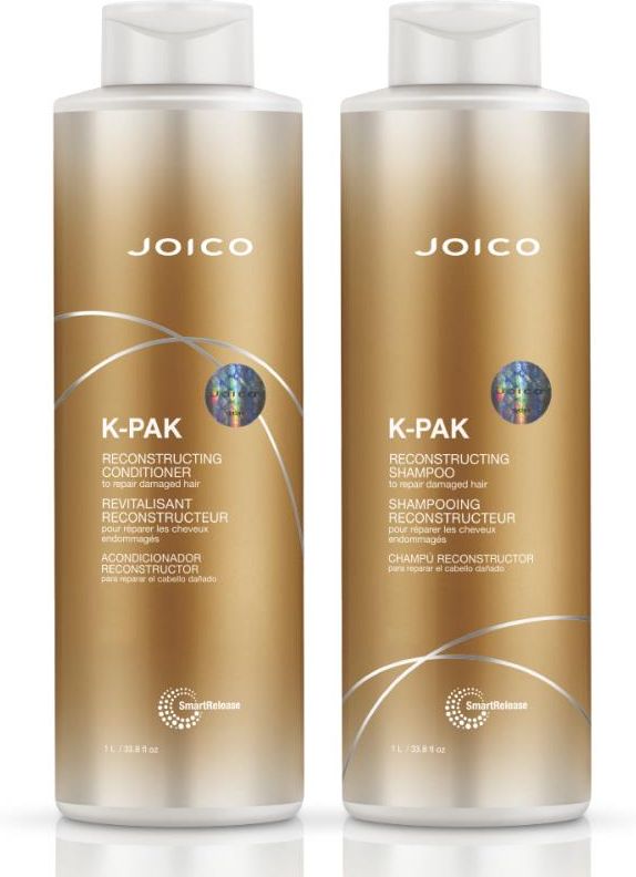 Zestaw dla kobiety Joico KPak Regeneracja Szampon 1000ml + Odżywka 1000ml Opinie i ceny na