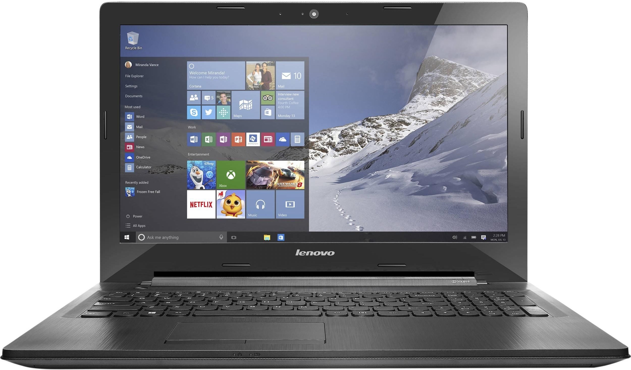 Lenovo - ☆lenovo G50-80☆ Lenovo G50-80 Intel i7 1000GB Windows 10 - KOZAK.pl