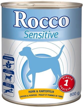Rocco Sensitive Jagnięcina Z Ryżem 6X800G