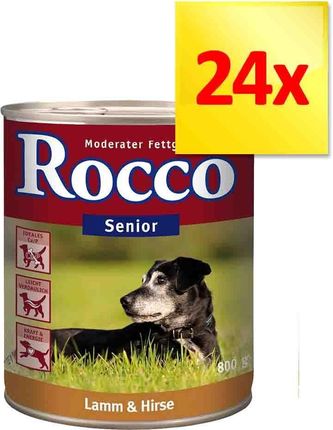 Rocco Senior Drób Z Płatkami Owsianymi 24X800G