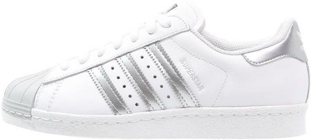 Adidas superstar 1 white clearance silver met core black