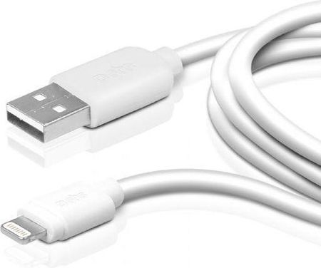 SBS Mobile Kabel USB 2.0 - Apple Lightning 3m Biały (TECABLEUSBIP53W)
