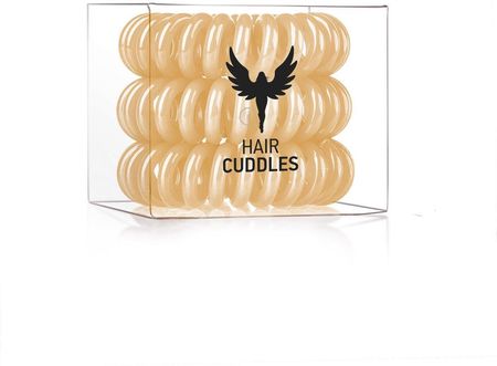 Hh Simonsen Hair Cuddles Gold Gumki Do Włosów Złote 3 Szt 