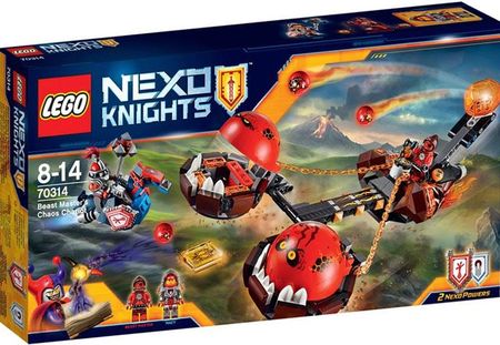 LEGO Nexo Knights 70314 Rydwan Władcy Bestii