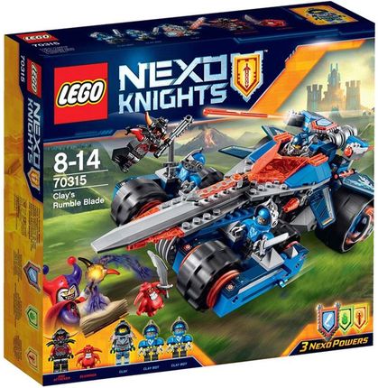 LEGO Nexo Knights 70315 Pojazd Claya