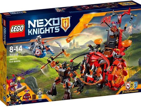 LEGO Nexo Knights 70316 Diabelny Pojazd Jestro 