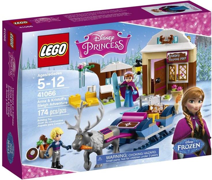 Klocki Lego Disney Princess Księżniczki Disneya Saneczkowa Przygoda