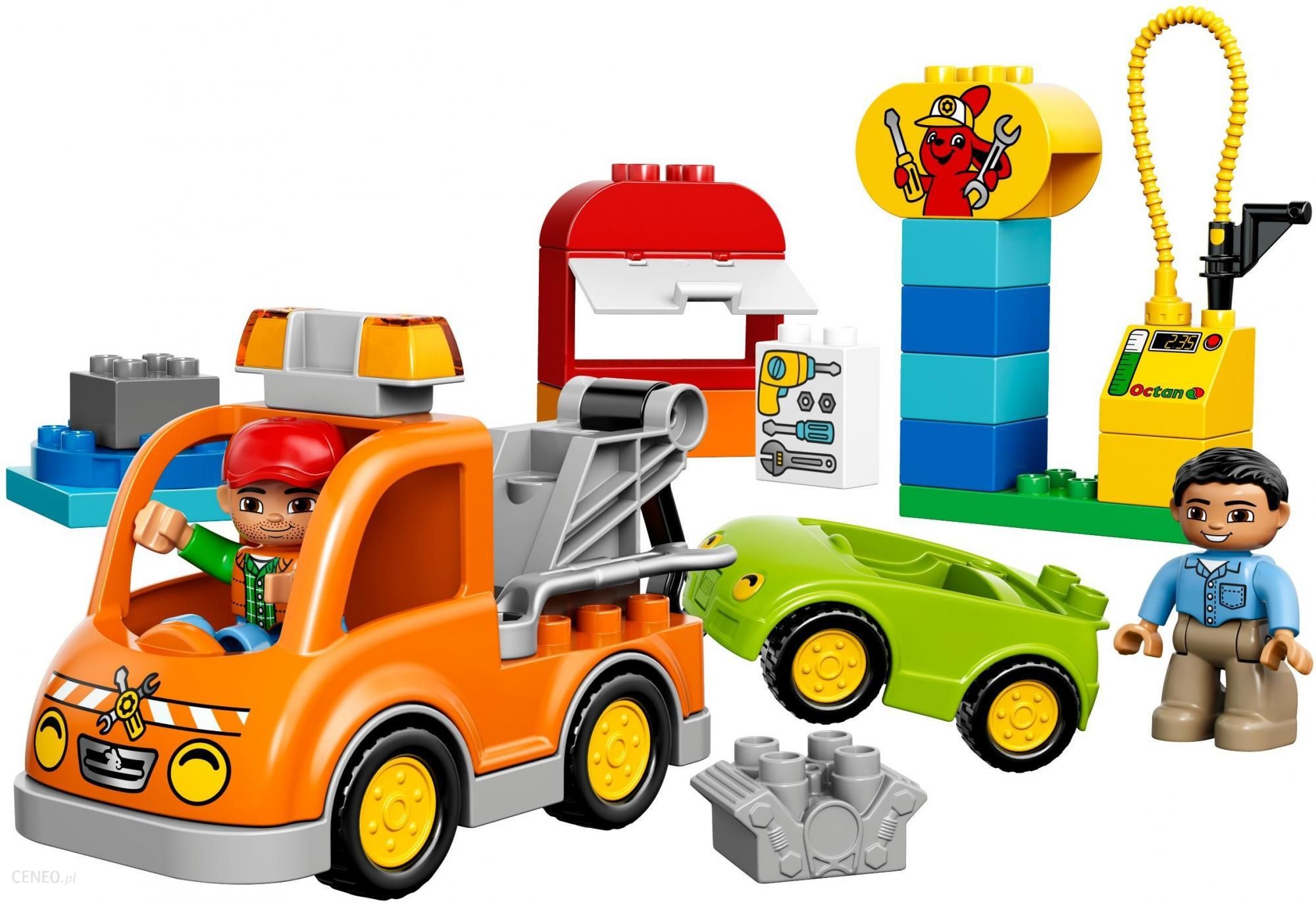 Klocki Lego Duplo Samochód pomocy drogowej 10814 Ceny i