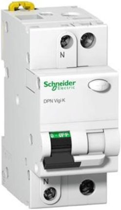 Schneider Electric Wyłącznik różnicowo-nadprądowy 2P 10A C 0,03A typ AC DPN Vigi K A9D20610