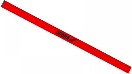 Dedra Ołówek stolarski HB 24,5cm czerwony M9003