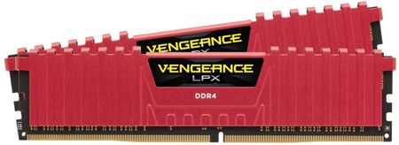 Corsair Vengeance LPX 16GB (2x8GB) DDR4 2400MHz CL16 Red (CMK16GX4M2A2400C16R)