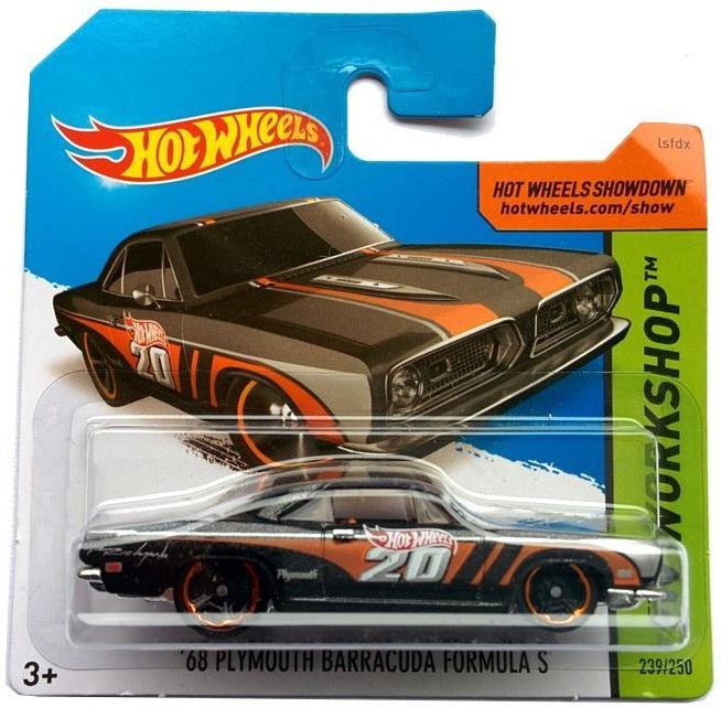 Hot wheels мастерская. Hot Wheels 68 Plymouth Barracuda Formula s. Хот Вилс Barracuda Formula 5. 68 Plymouth Barracuda Formula s. Barracuda Formula s hot Wheels.