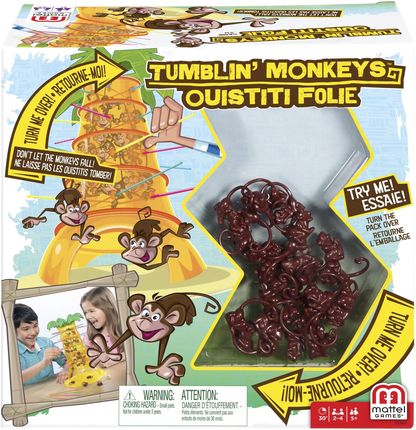 Mattel Spadające małpki Gra dla dzieci 52563