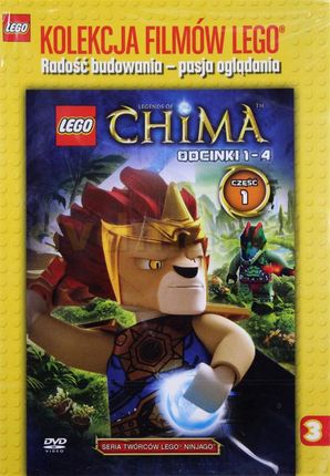LEGO Chima część 1 (odc.1-4) (Kolekcja Filmów Lego) (DVD)