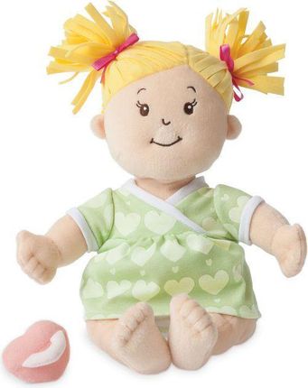 Manhattan Toy Baby Stella Blondyneczka w sukience w serduszka (152410)
