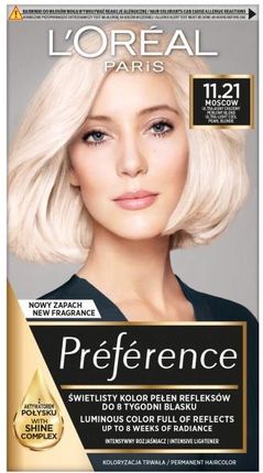 L’Oreal Paris Les Blondissimes Preference Farba do włosów 11.21 Ultra-Light