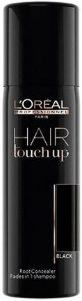 L'Oreal Professionnel Hair Touch Up Black Spray Tuszujący Odrosty 75Ml