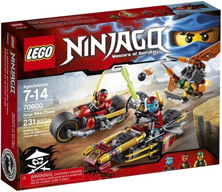 LEGO Ninjago 70600 Pościg na motocyklu 