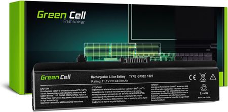 GreenCell do Dell Inspiron 1525 / 0C601H 4400mAh (DE05)