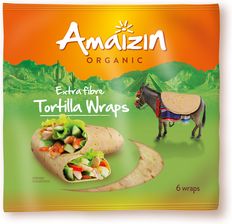 Zdjęcie Amaizin Tortilla Wraps Źródło Błonnika Pokarmowego Bio 240G - Ostrowiec Świętokrzyski