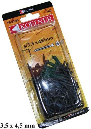 Koelner Wkręt Do Płyt G-K/Blacha 3,5X45 B-Fs-3545 120Szt.