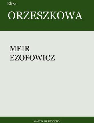 Meir Ezofowicz (E-book)
