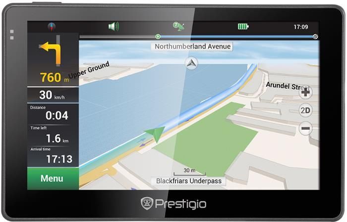 Prestigio geovision 5050 не видит спутники