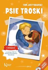 Psie troski + audiobook (kolor, papier kredowy, twarda oprawa) 1. miejsce w rankingu lektur szkolnych MEN - zdjęcie 1