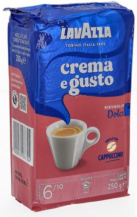 Kawa Lavazza Crema e Gusto Delicato 250 g - Ceny i opinie 
