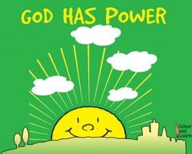 God Has Power (Coloring Book)