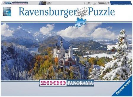 Neuschwanstein Castle 2000 Pc Panoramic Puzzle